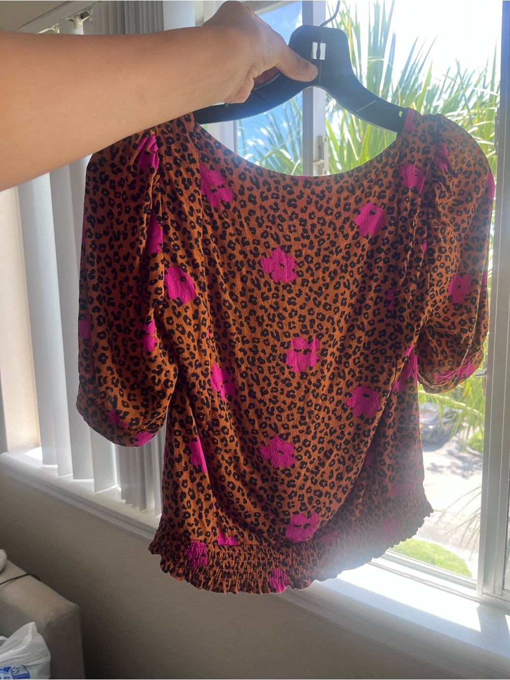 Leopard blouse - Picture 2 of 4